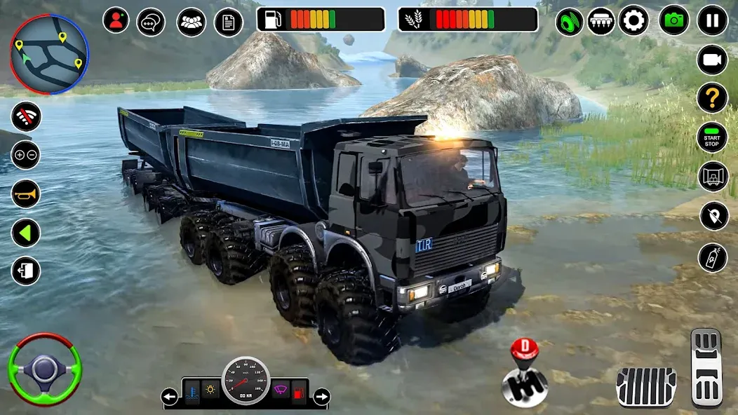 Offroad Mud Truck Simulator 3D  [МОД Все открыто] Screenshot 2