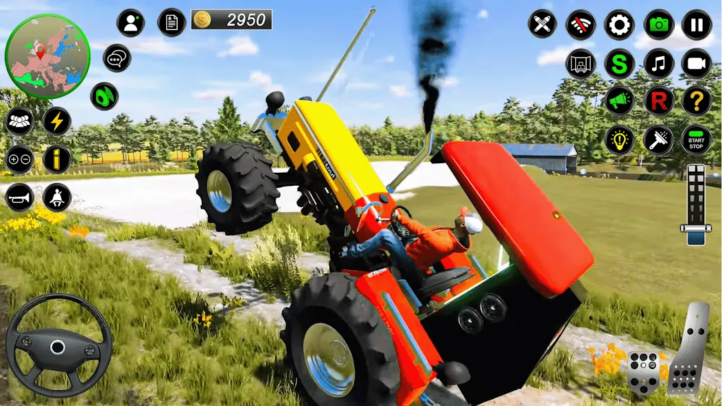 Real Farmer Tractor Drive Game (Фармер Трактор 3Д Фермерские Игры)  [МОД Mega Pack] Screenshot 1