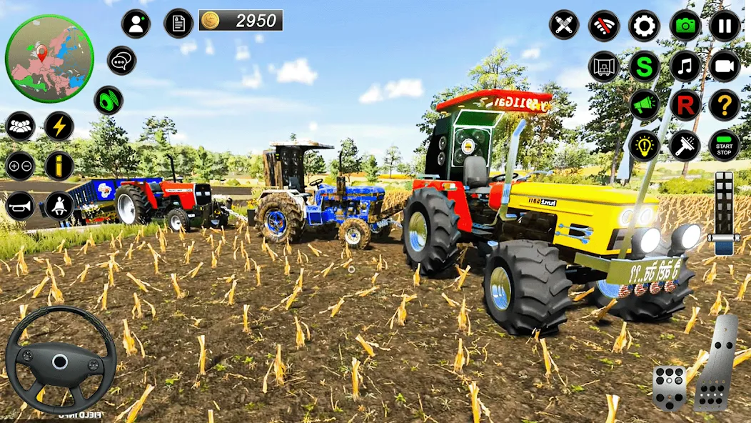 Real Farmer Tractor Drive Game (Фармер Трактор 3Д Фермерские Игры)  [МОД Mega Pack] Screenshot 4