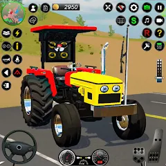 Скачать взломанную Real Farmer Tractor Drive Game (Фармер Трактор 3Д Фермерские Игры)  [МОД Mega Pack] - стабильная версия apk на Андроид