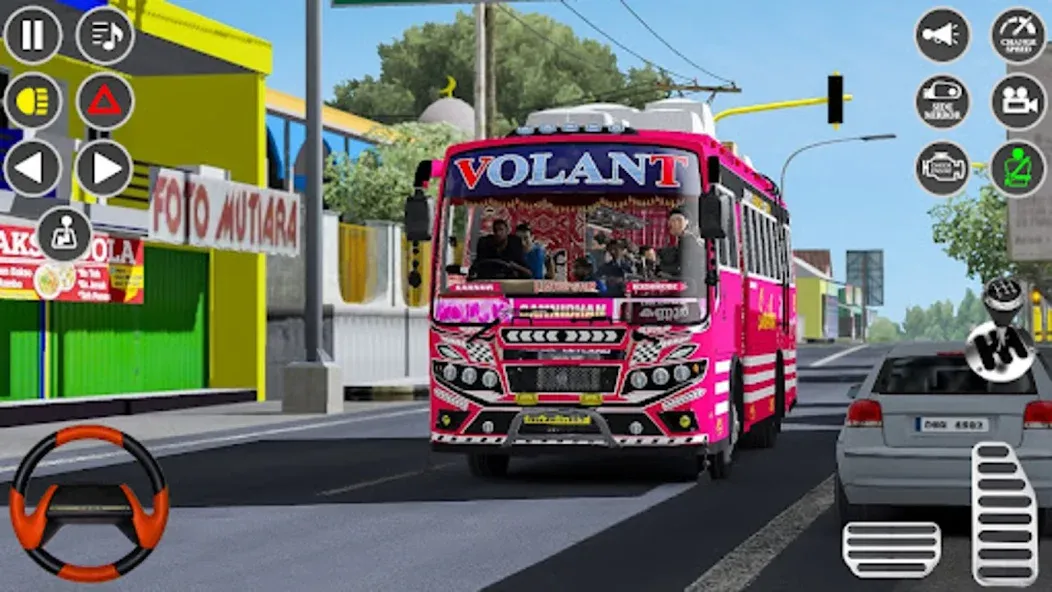 Real Passenger Bus Driving Sim  [МОД Бесконечные деньги] Screenshot 3