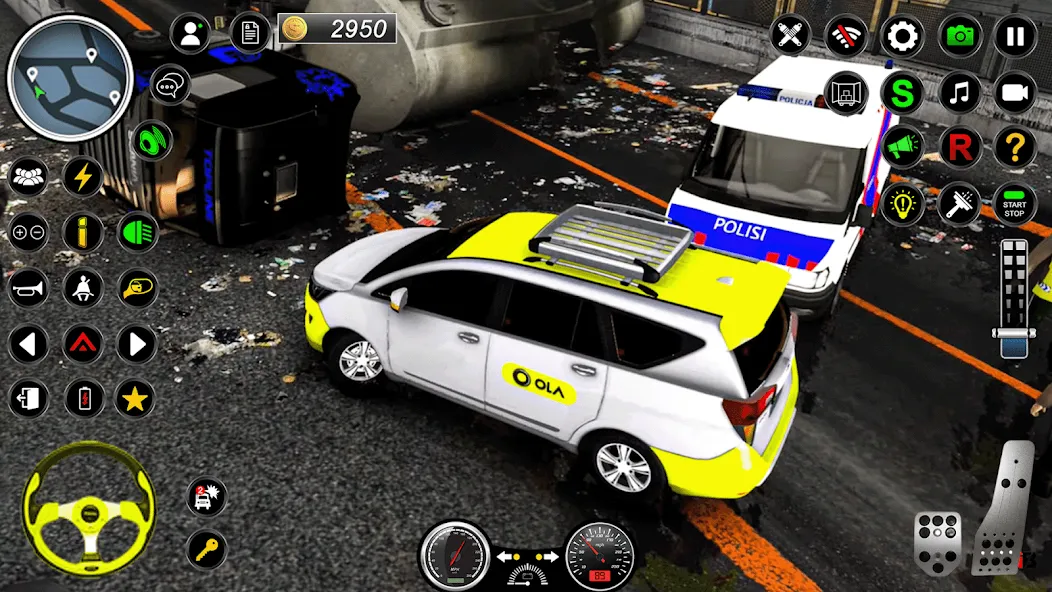 City Taxi Games Taxi Simulator (Русские такси игры на автомобилях)  [МОД Unlimited Money] Screenshot 2