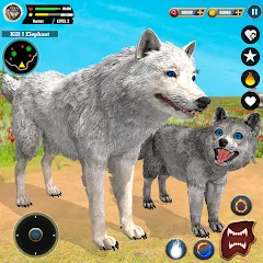 Взломанная Wild Wolf Simulator Games  [МОД Меню] - полная версия apk на Андроид