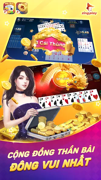 ZingPlay HD Cổng game giải trí  [МОД Бесконечные монеты] Screenshot 3