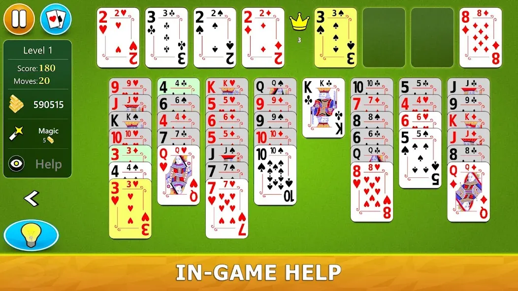 FreeCell Solitaire - Card Game  [МОД Много монет] Screenshot 5