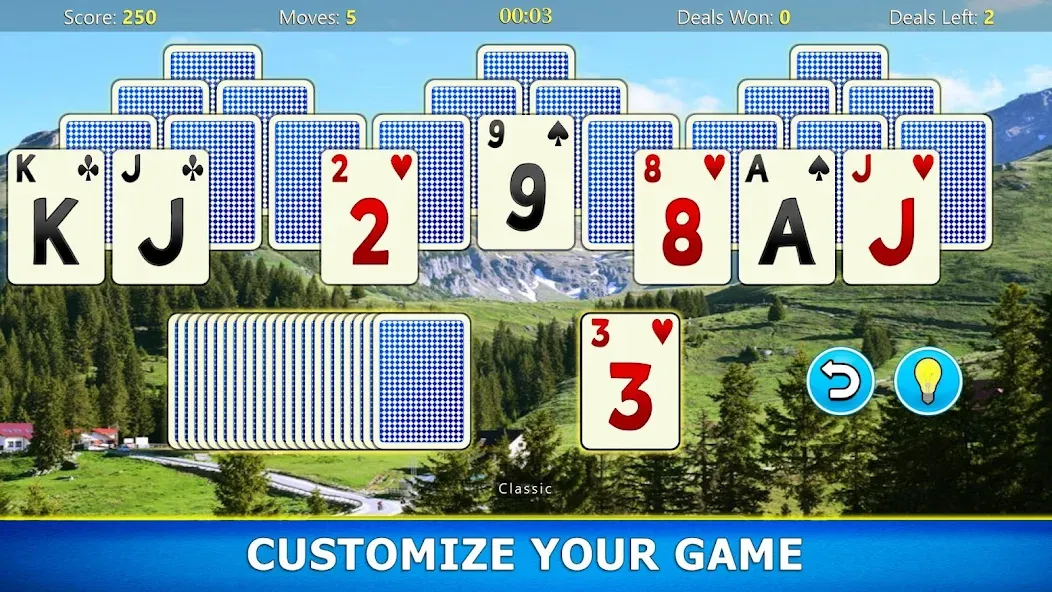 TriPeaks Solitaire Mobile  [МОД Все открыто] Screenshot 3