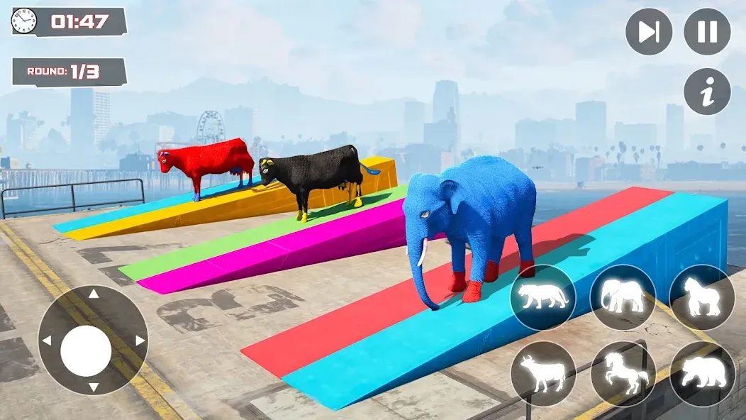 GT Animal 3D: Racing Game (Анимал Симулятор 3D)  [МОД Много монет] Screenshot 2