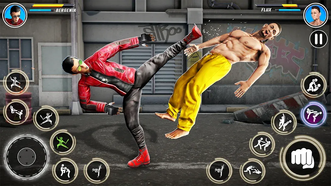 Kung Fu karate: Fighting Games  [МОД Бесконечные деньги] Screenshot 1