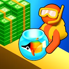 Взлом Aquarium Land - Fishbowl World (Аквариум Лэнд)  [МОД Много монет] - последняя версия apk на Андроид