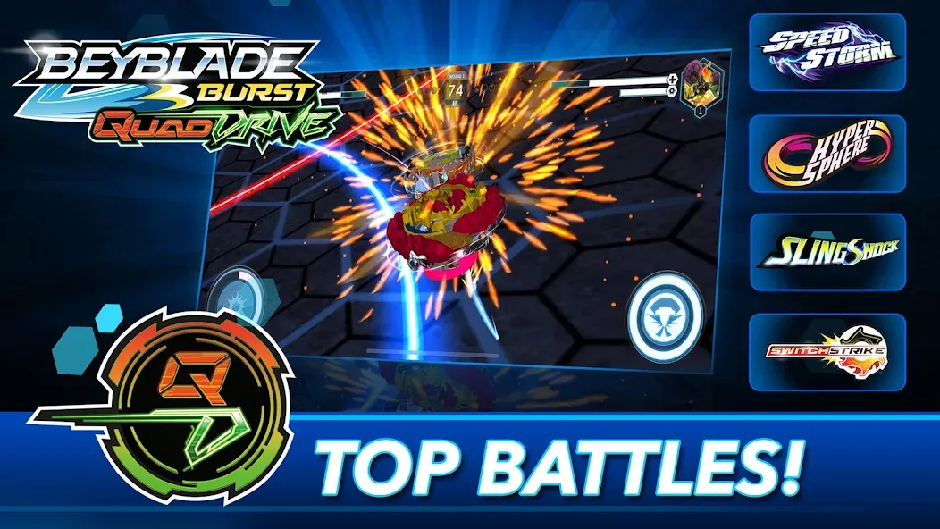 BEYBLADE BURST app (Бейблейд Брст приложение)  [МОД Mega Pack] Screenshot 1