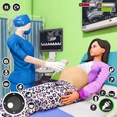 Скачать взлом Pregnant Mom Simulator Games  [МОД Mega Pack] - стабильная версия apk на Андроид