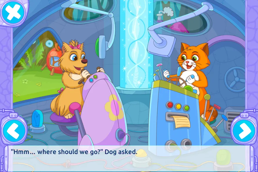 Cat & Dog Story Adventure Game  [МОД Menu] Screenshot 1