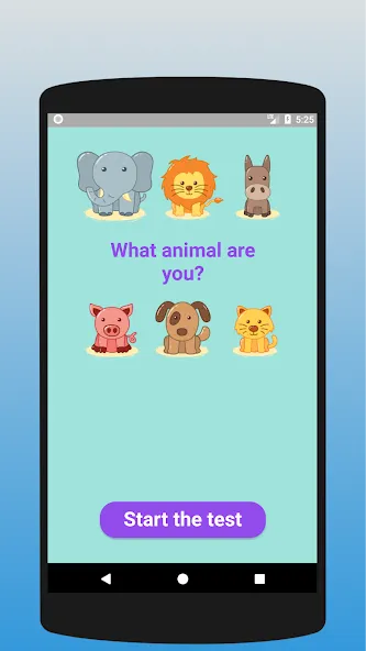 What animal are you? Test  [МОД Unlocked] Screenshot 1