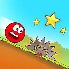 Взломанная Red Ball 3: Jump for Love! Bou (Ред Болл 3)  [МОД Много денег] - полная версия apk на Андроид