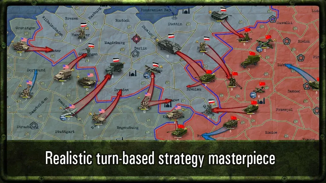 Strategy & Tactics: WW2  [МОД Menu] Screenshot 1