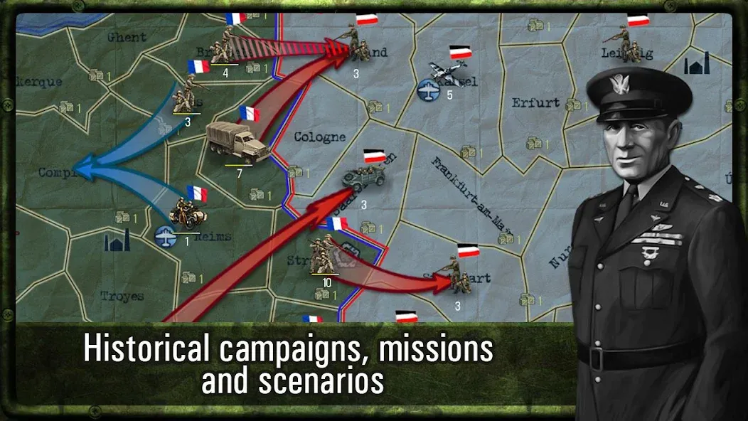 Strategy & Tactics: WW2  [МОД Menu] Screenshot 2