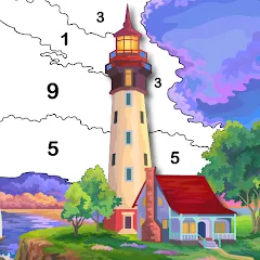 Скачать взлом Hey Color Paint by Number Art  [МОД Все открыто] - последняя версия apk на Андроид