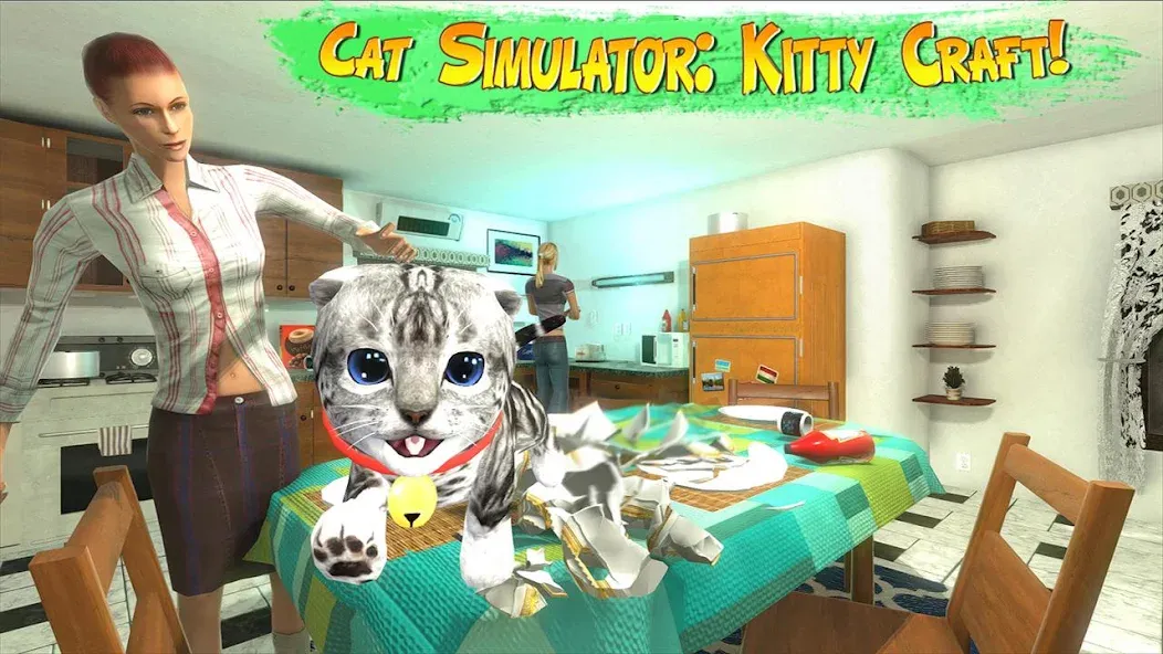 Cat Simulator : Kitty Craft (Симулятор кота)  [МОД Бесконечные деньги] Screenshot 1