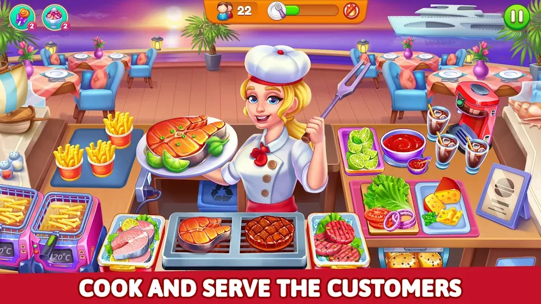 Cooking Restaurant Food Games  [МОД Меню] Screenshot 3