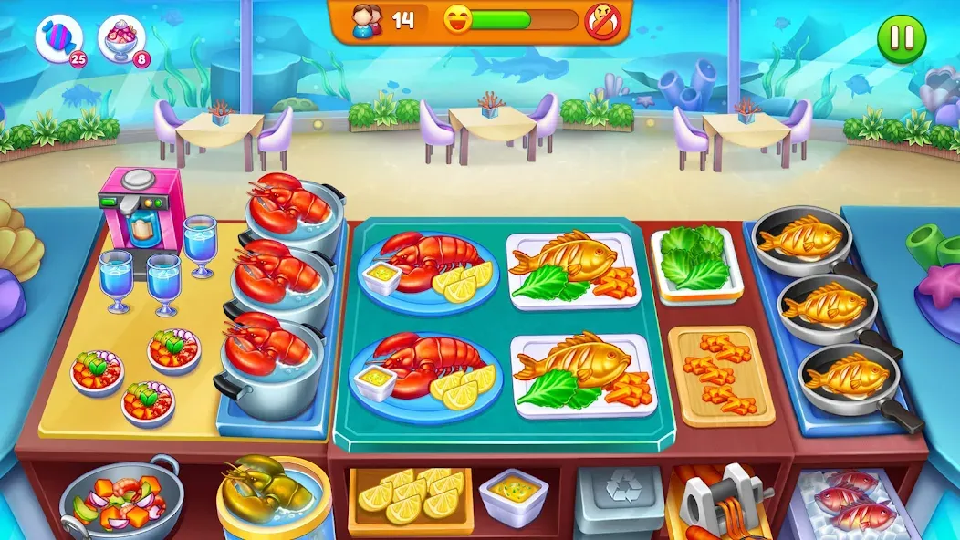 Cooking Restaurant Food Games  [МОД Меню] Screenshot 4