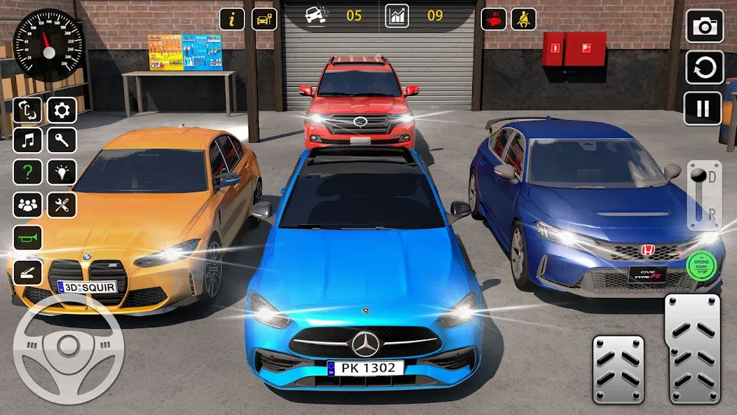 Super Car Parking 3d Games  [МОД Много монет] Screenshot 5