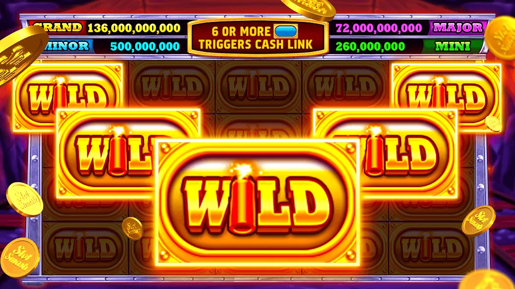 Slotsmash™ - Casino Slots Game (Слотсмэш)  [МОД Бесконечные монеты] Screenshot 3