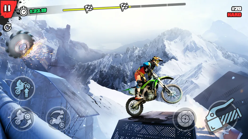 Trial Mania: Dirt Bike Games (Трайал Мания)  [МОД Меню] Screenshot 3