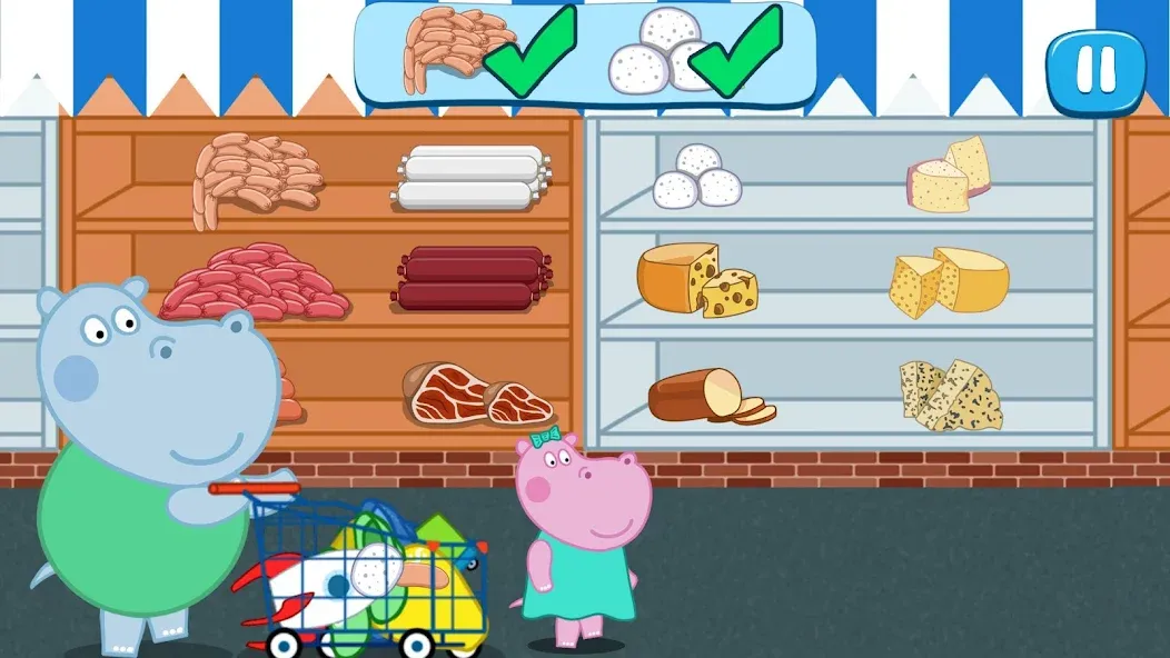 Kids Supermarket: Shopping  [МОД Много денег] Screenshot 3