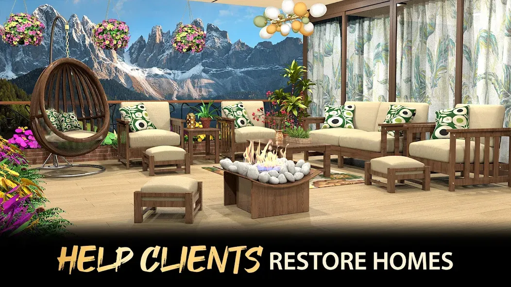 My Home Design: My House Games (Май Хоум Дизайн)  [МОД Много монет] Screenshot 4