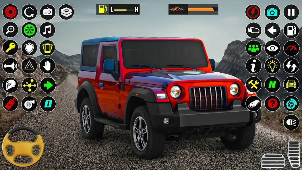 Offroad SUV: 4x4 Driving Game. (Оффроуд внедорожник)  [МОД Menu] Screenshot 2