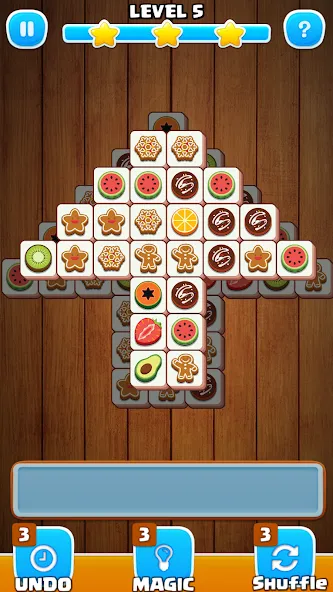 Tile Match Sweet -Triple Match  [МОД Бесконечные деньги] Screenshot 2