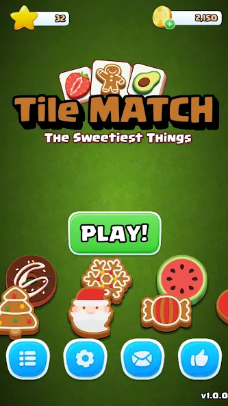 Tile Match Sweet -Triple Match  [МОД Бесконечные деньги] Screenshot 4