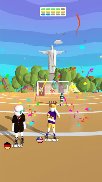 Goal Party - Soccer Freekick (Гоал Парти)  [МОД Menu] Screenshot 1