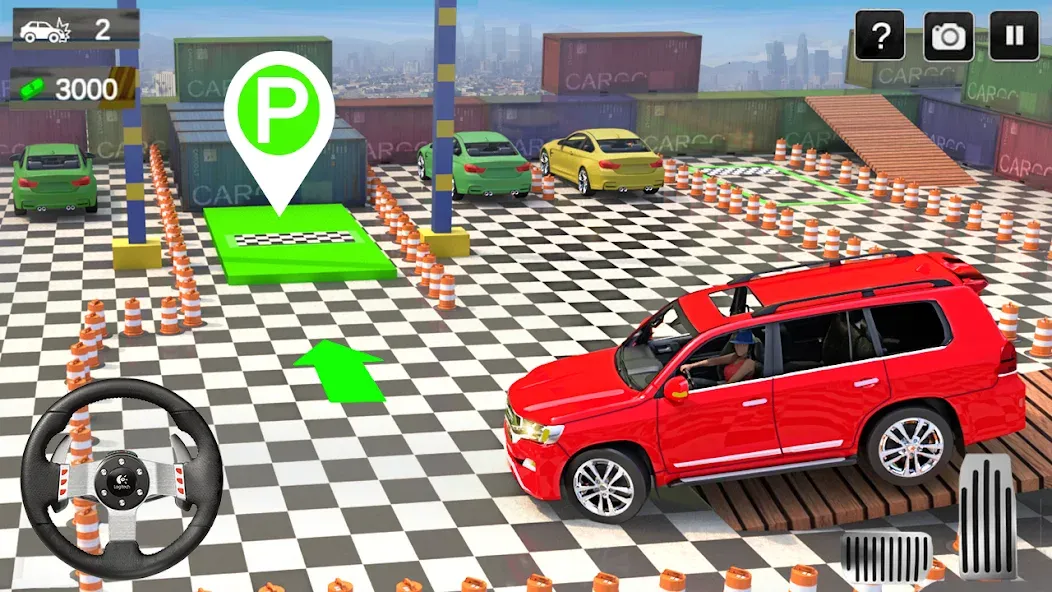 Epic Car Games: Car Parking 3d  [МОД Бесконечные деньги] Screenshot 2