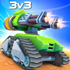 Взломанная Tanks a Lot - 3v3 Battle Arena  [МОД Mega Pack] - полная версия apk на Андроид