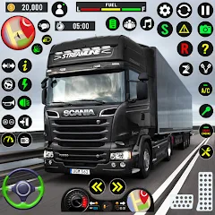 Взломанная Indian Truck Heavy Cargo Duty  [МОД Все открыто] - последняя версия apk на Андроид