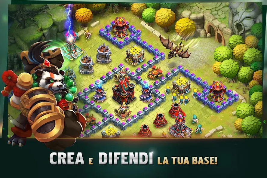 Clash of Lords 2: Italiano (Клэш оф Лордс 2)  [МОД Меню] Screenshot 1