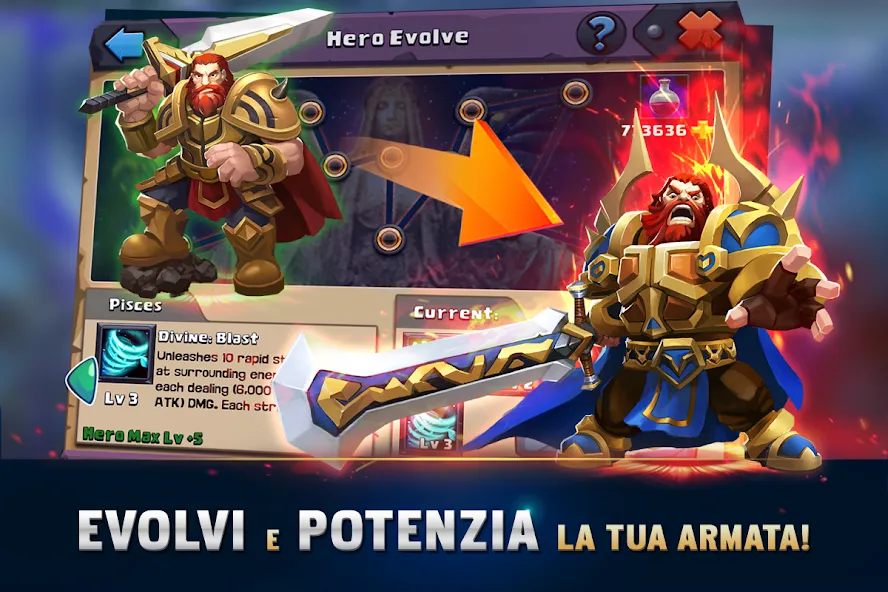 Clash of Lords 2: Italiano (Клэш оф Лордс 2)  [МОД Меню] Screenshot 3