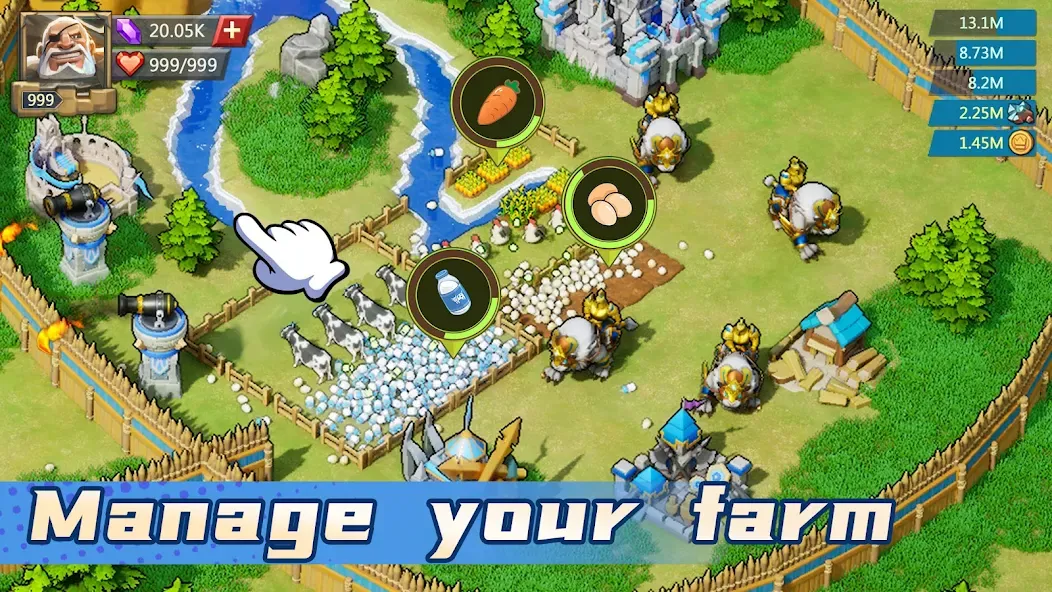 Lords Mobile: Kingdom Wars (Лордс Мобайл)  [МОД Mega Pack] Screenshot 1