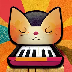 Скачать взлом Cat Piano Meow - Sounds & Game  [МОД Бесконечные монеты] - стабильная версия apk на Андроид