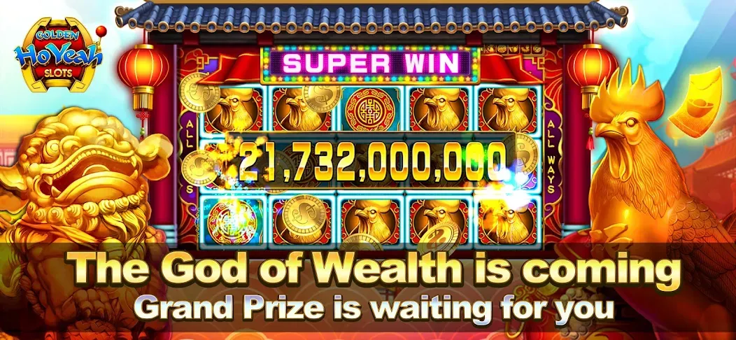 Golden HoYeah- Casino Slots (Голден ХоЯй)  [МОД Меню] Screenshot 1