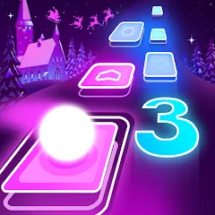 Взломанная Dancing Sky 3 (Дэнсинг Скай 3)  [МОД Меню] - стабильная версия apk на Андроид