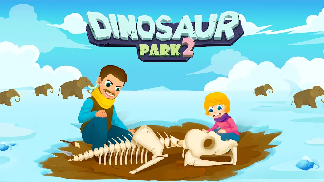 Dinosaur Park 2 - Kids Games  [МОД Бесконечные деньги] Screenshot 1