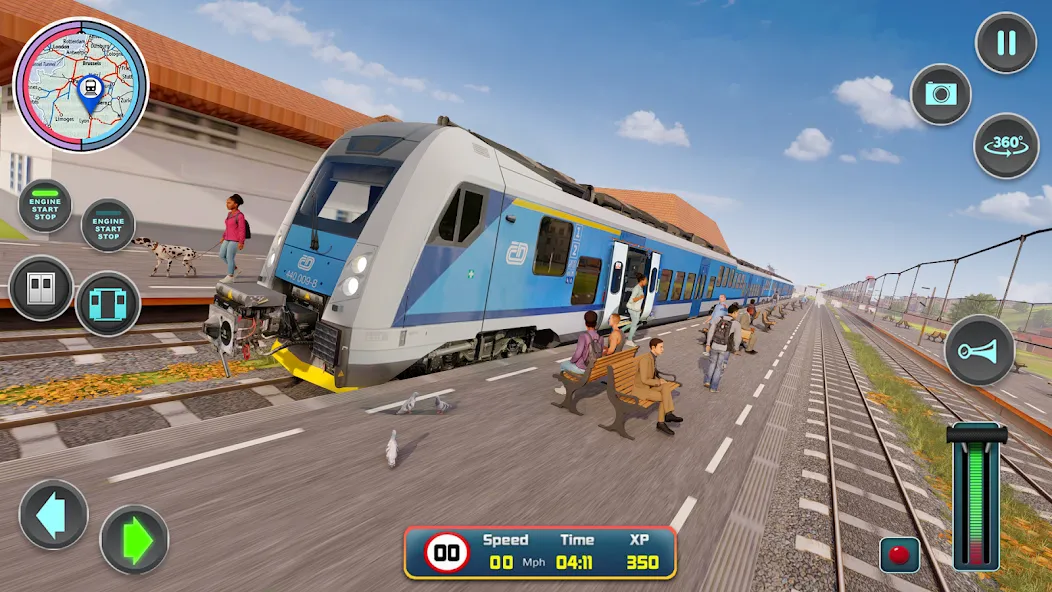 City Train Driver- Train Games  [МОД Unlocked] Screenshot 5