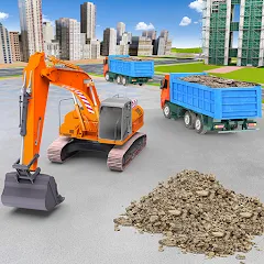 Скачать взломанную City Construction Simulator 3D  [МОД Unlimited Money] - последняя версия apk на Андроид