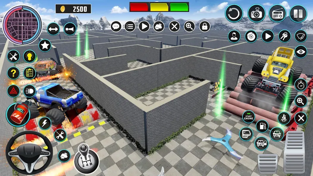 Monster Truck Maze Puzzle Game  [МОД Меню] Screenshot 3