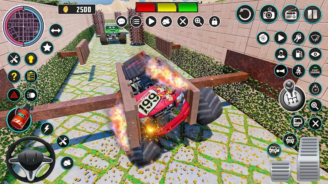 Monster Truck Maze Puzzle Game  [МОД Меню] Screenshot 5