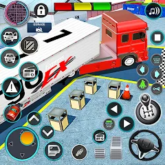 Скачать взломанную Truck parking Jam Game: Puzzle  [МОД Много монет] - стабильная версия apk на Андроид