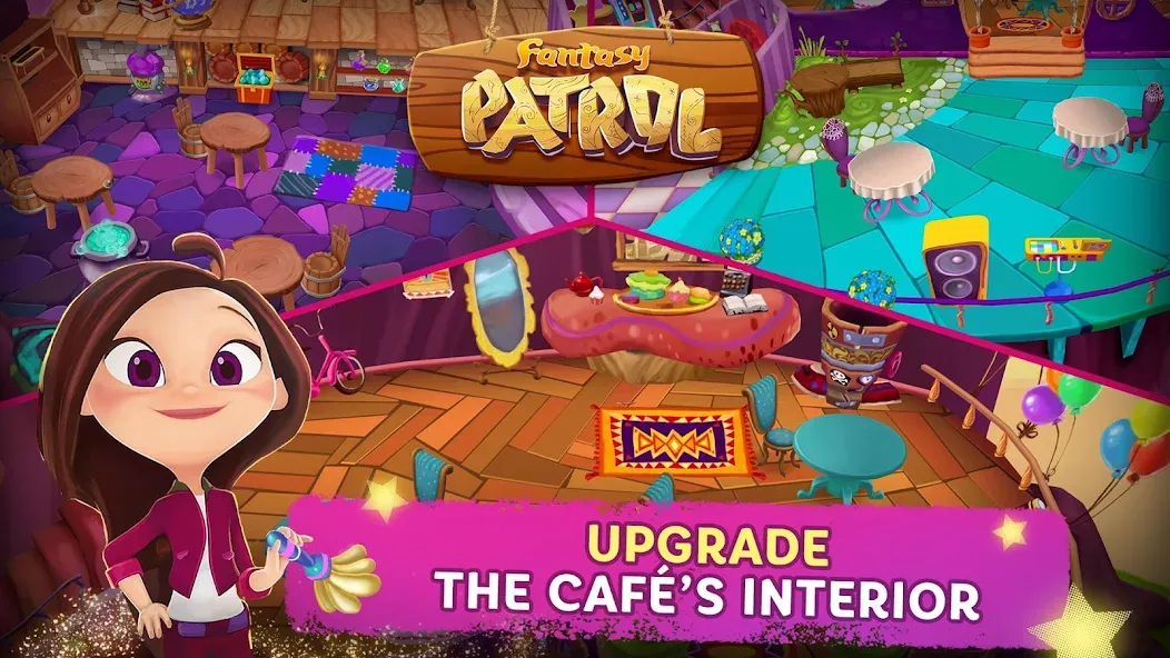 Fantasy Patrol: Cafe  [МОД Много денег] Screenshot 5