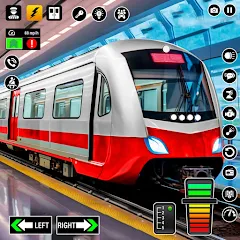 Скачать взломанную City Train Games Driver Sim 3D  [МОД Много монет] - полная версия apk на Андроид